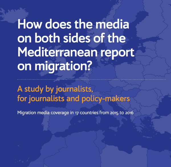 How does both sides of the media report on Migration