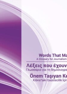 Words That Matter: a Glossary for Journalism in Cyprus