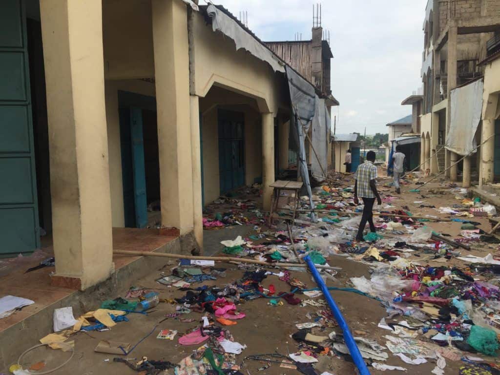 Jebel market one of the biggest in Juba was looted during the crisis of July 2016 (Photo: Jok Solomun)