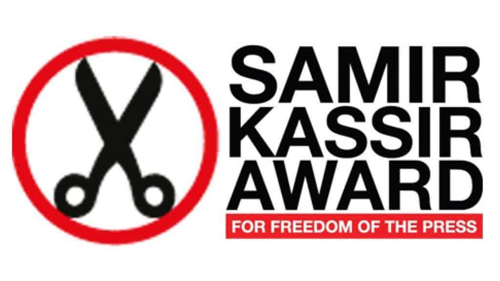 Samir Kassir Award for Freedom of the Press Award 2018