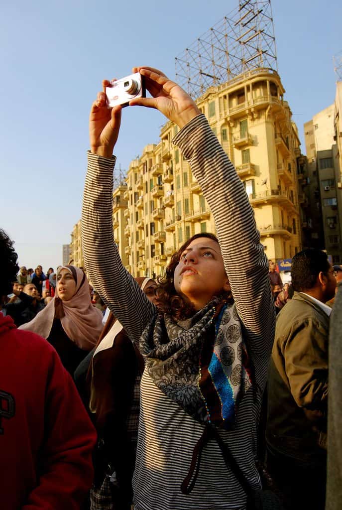 Egypt Arab Spring media and journalism in Tahrir square