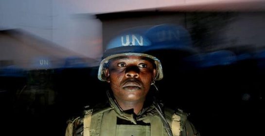 UNAMID Peacekeepers Prepare for Night Patrol Exercise
